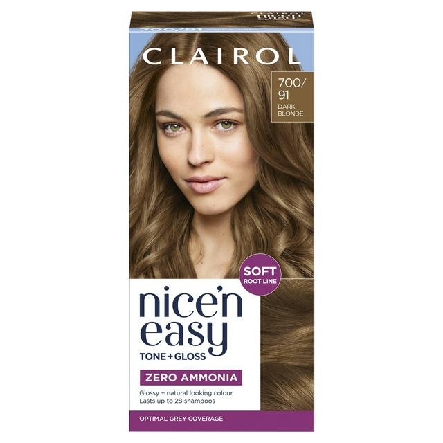 Clairol Nice'N Easy Tone+Gloss Dark Blonde 700/91 Semi Permanent Hair Dye - gallery image 1