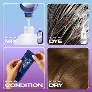 Clairol Nice'N Easy Tone+Gloss Light Golden Brown 637/76 Semi Permanent Hair Dye - gallery image 3