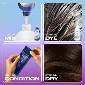 Clairol Nice'N Easy Tone+Gloss Medium Ash Brown 511/77 Semi Permanent Hair Dye - gallery image 3
