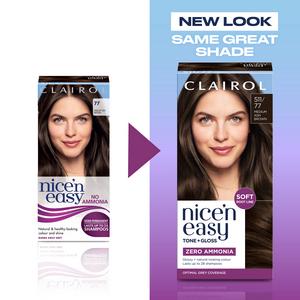 Clairol Nice'N Easy Tone+Gloss Medium Ash Brown 511/77 Semi Permanent Hair Dye - gallery image 5