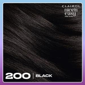 Clairol Nice'N Easy Tone+Gloss Black 200/83 Semi Permanent Hair Dye - gallery image 4