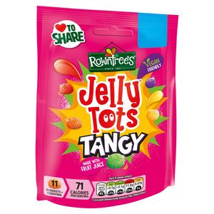 Rowntree's Jelly Tots Tangy Sweets Sharing Bag 140g - gallery image 2