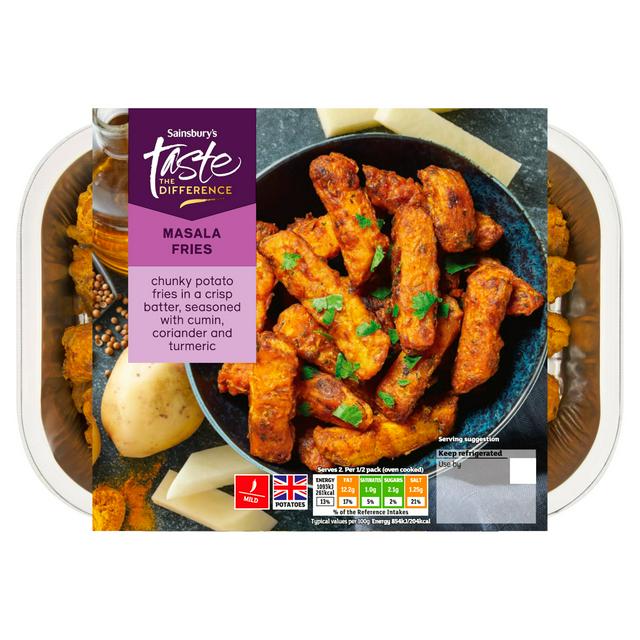 Taste the Difference Sainsbury's Masala Fries, Taste the Difference 300g