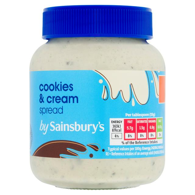 Sainsburys Sainsbury's Cookies & Cream Spread 350g