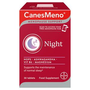 Canesmeno Menopause Support Night Food Supplement Tablets x3...