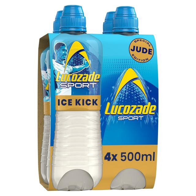 Lucozade Sport Drink Jude Ice Kick 4 x 500ml - gallery image 1