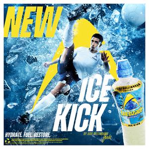 Lucozade Sport Drink Jude Ice Kick 4 x 500ml - gallery image 2