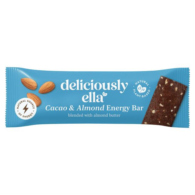 Deliciously Ella 50g Cacao & Almond Energy Snack Bar - gallery image 1