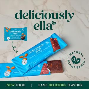 Deliciously Ella 50g Cacao & Almond Energy Snack Bar - gallery image 2