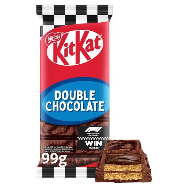 KitKat Double Chocolate Sharing Bar 99g - gallery image 1