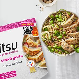 itsu 12 x King Prawn Gyoza Dinner Dumplings 234g - gallery image 2