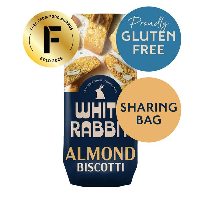 White Rabbit Gluten Free Italian Almond Biscotti 150g - gallery image 1