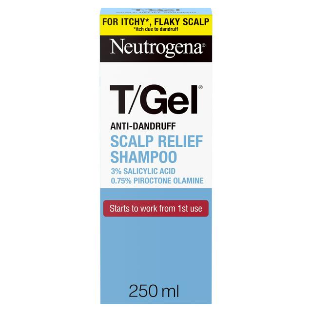 Neutrogena T/Gel Anti Dandruff Scalp Relief Shampoo 250ml - gallery image 1
