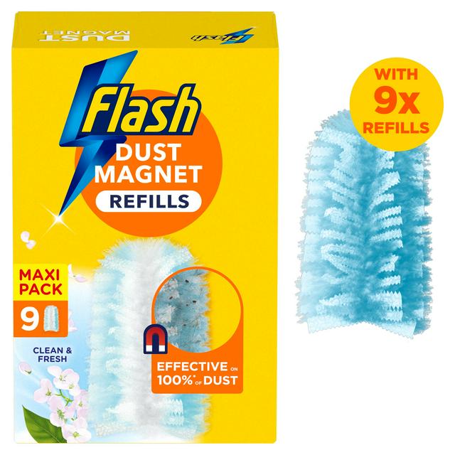 Flash Dust Magnet Duster Scented Refills x9 - gallery image 1