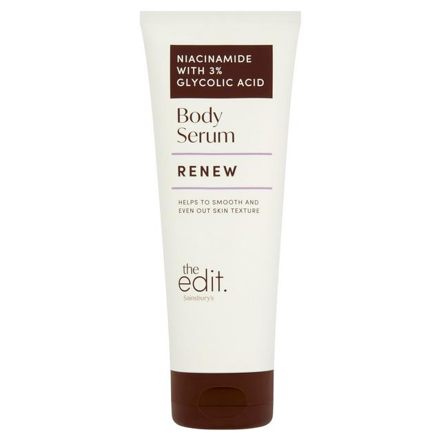 Sainsbury's the Edit Renew Niacinamide with 3% Glycolic Acid Body