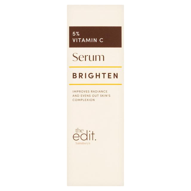 Sainsburys Sainsbury's the Edit 5% Vitamin C Brighten Serum 30ml