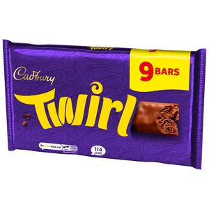 Cadbury Twirl 9 x Milk Multipack Chocolate Bar 193.5g - gallery image 3