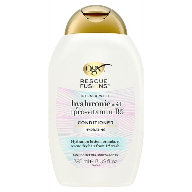 OGX Rescue Fusions Hyaluronic Acid + Pro Vitamin B5 Conditioner 385ml - gallery image 1