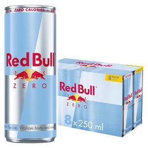 Red Bull Zero Energy Drink 8 x 250ml 