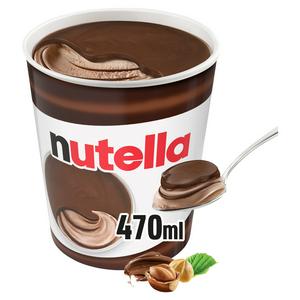 Nutella Chocolate & Hazelnut Ice Cream Tub 470ml - video