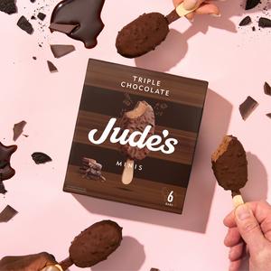 Jude's Triple Chocolate Minis 6 x 50ml - gallery image 3
