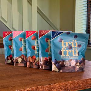 trufru Nature's Strawberries in White & Milk Chocolate 200g - gallery image 5