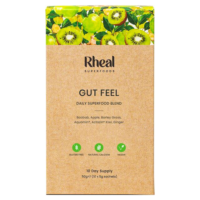 Rheal Superfoods Gut Feel 10 x 5g - gallery image 1