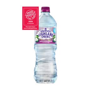 Highland Spring 750ml Apple & Blackcurrant Still Flavoured Spring Water - gallery image 2