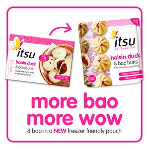 itsu 8 x Hoisin Duck Bao Buns 256g - gallery image 3