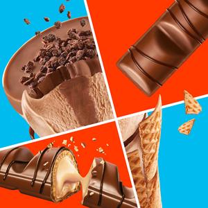 Kinder Bueno Classic Ice Cream Cones 4 x 90ml - gallery image 4