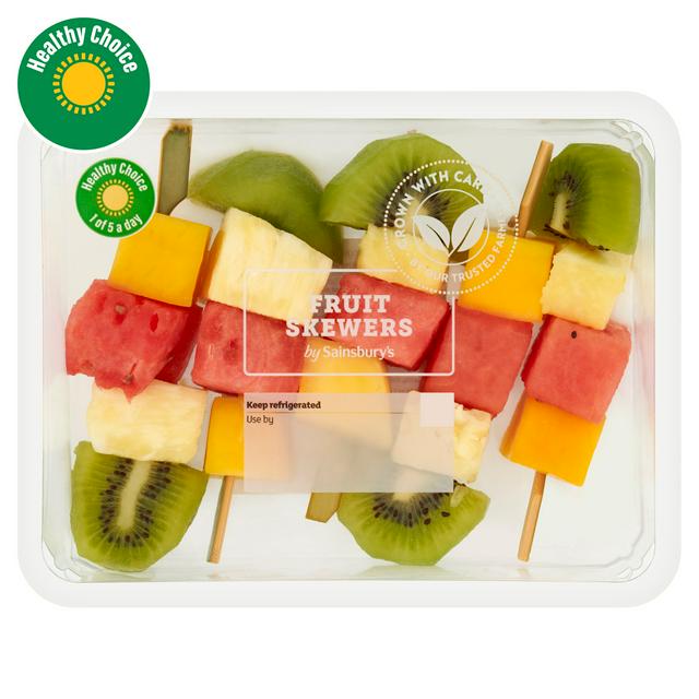 Sainsburys Sainsbury's Fruit Kebabs 290g