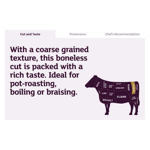 Sainsbury's 1kg Aberdeen Angus Silverside Diced Beef, Taste the Difference - gallery image 3