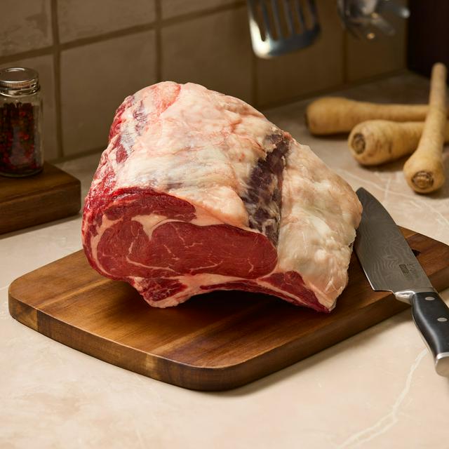 Sainsbury's (Approx. 2.0kg) Aberdeen Angus Bone in Rib, Taste the Difference - gallery image 1