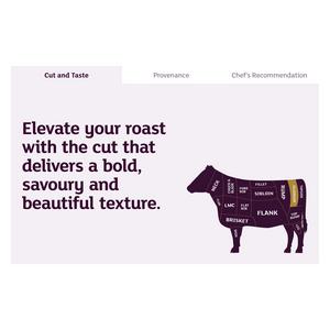 Sainsbury's Aberdeen Angus Slow Roast Beef Joint, Taste the Difference (Approx. 1.75kg) - gallery image 3