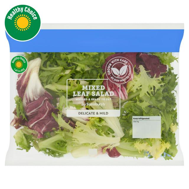 Sainsburys Sainsbury's Mixed Leaf Salad 90g