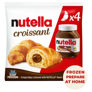Nutella Chocolate & Hazelnut Bake at Home Croissants 4 x 85g - video