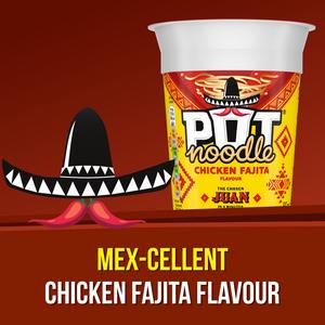 Pot Noodle Standard Snack Pot Chicken Fajita 90g - gallery image 2