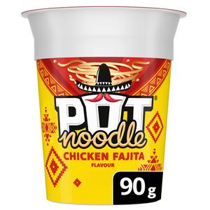Pot Noodle Standard Snack Pot Chicken Fajita 90g - gallery image 3