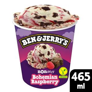 Ben & Jerry's Non Dairy Bohemian Raspberry Vegan Ice Cream Tub