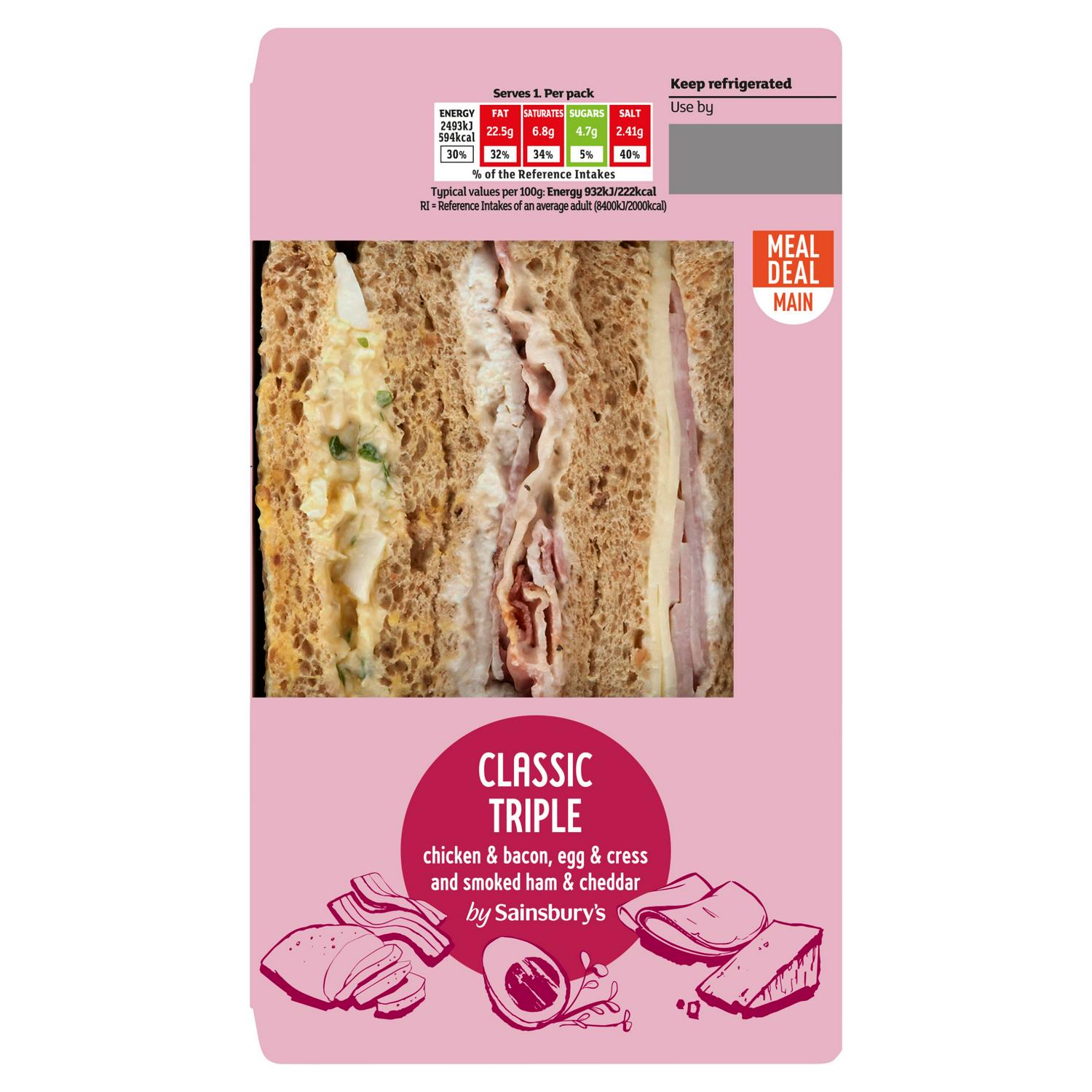 Sainsbury's Summer Picnic Triple