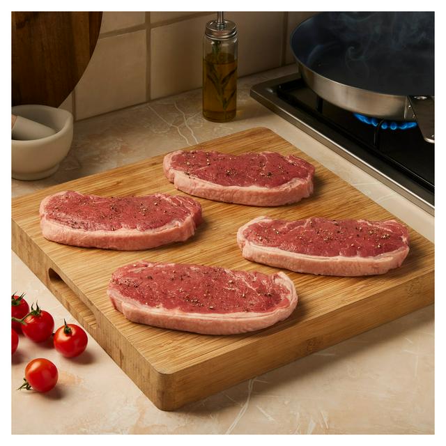 Taste the Difference Sainsbury's 4 x 225g Aberdeen Angus Sirloin Steaks, Taste the Difference