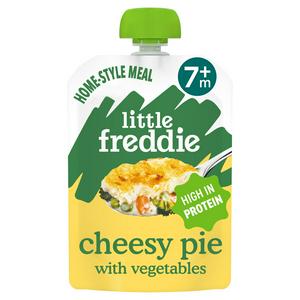 Little Freddie Organic Cheesy Pie with Vegetables Stage 2 +7...