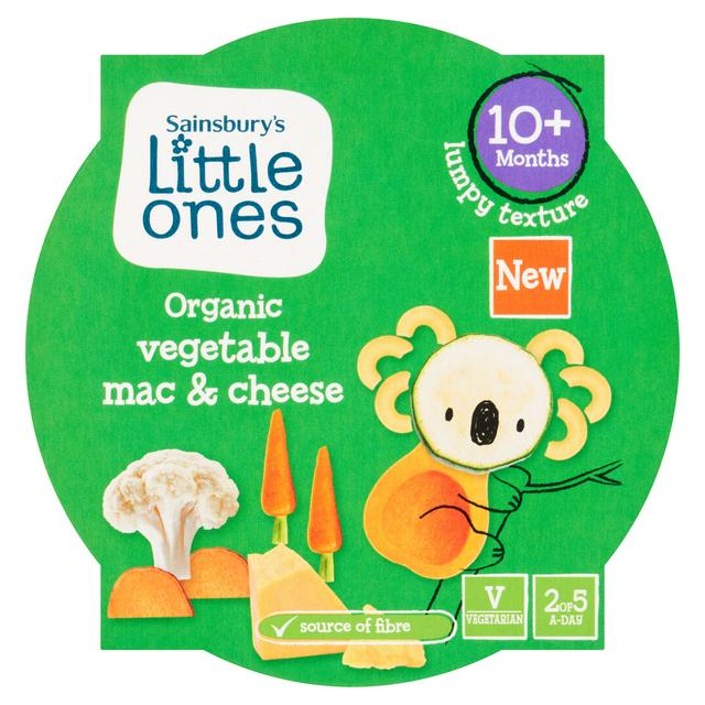 Sainsburys Little Ones Organic Vegetable Mac & Cheese 10+ Months 190g