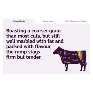 Sainsbury's 2.2kg Large Aberdeen Angus Beef Rump Joint, Taste the Difference - gallery image 3
