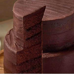 Sainsbury's 2.3kg Two Tier Chocolate Naked Cake - gallery image 3