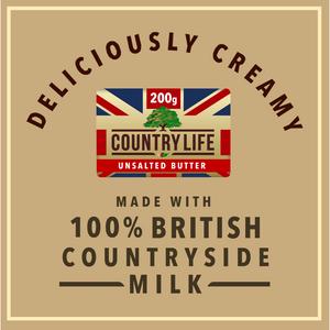 Country Life Unsalted Butter 200g - gallery image 2