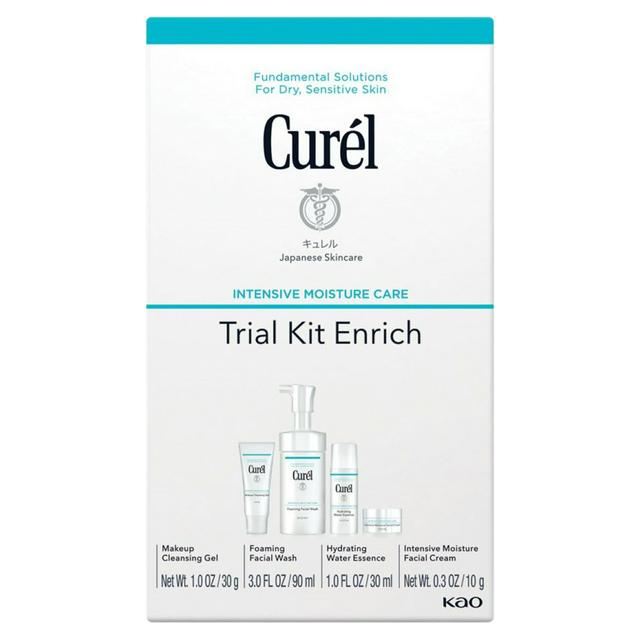 Curel Curél Enrich Trial & Travel Kit 2 Week Skincare Routine for Dry Sensitive Skin
