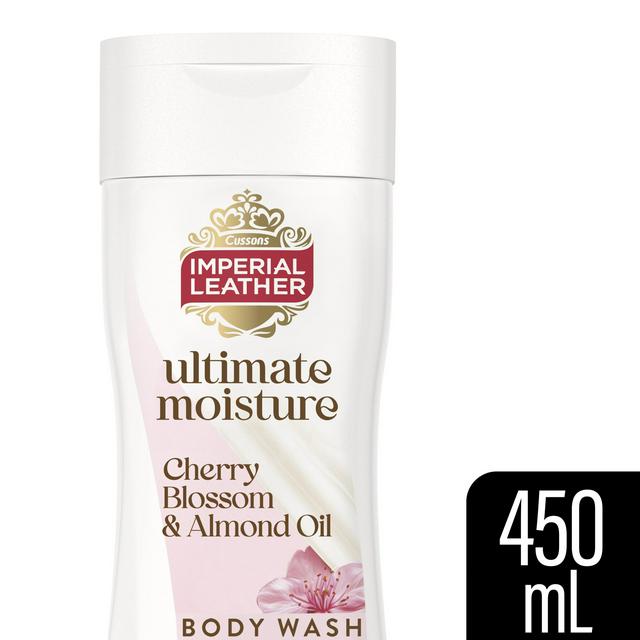 Imperial Leather Ultimate Moisture Cherry Blossom & Almond Oil Body Wash 450ml - gallery image 1