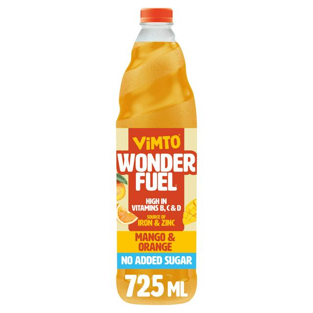 Vimto Wonderfuel Mango & Orange Squash 725ml - gallery image 1