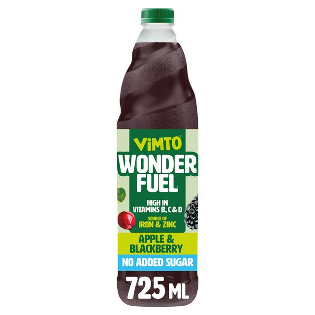 Vimto Wonderfuel Apple & Blackberry Squash 725ml - gallery image 1
